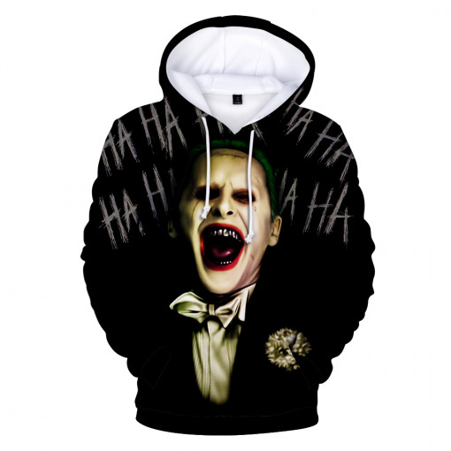 haha joker 3D Print Sweatshirt Hoodies Men and women Hip Hop Funny ...