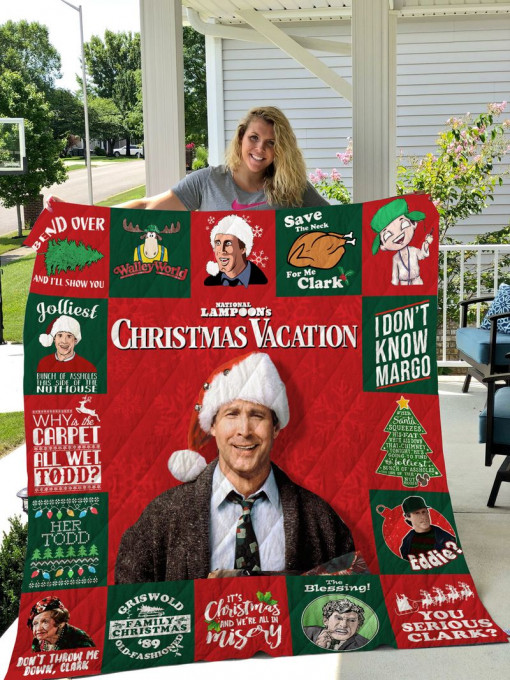 National Lampoon's Christmas Vacation Quilt Home Decor, Apparel and