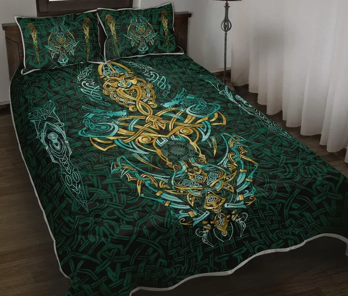 VIKING QUILT SET 08 - Home Decor, Apparel and Accessories, Print on Demand