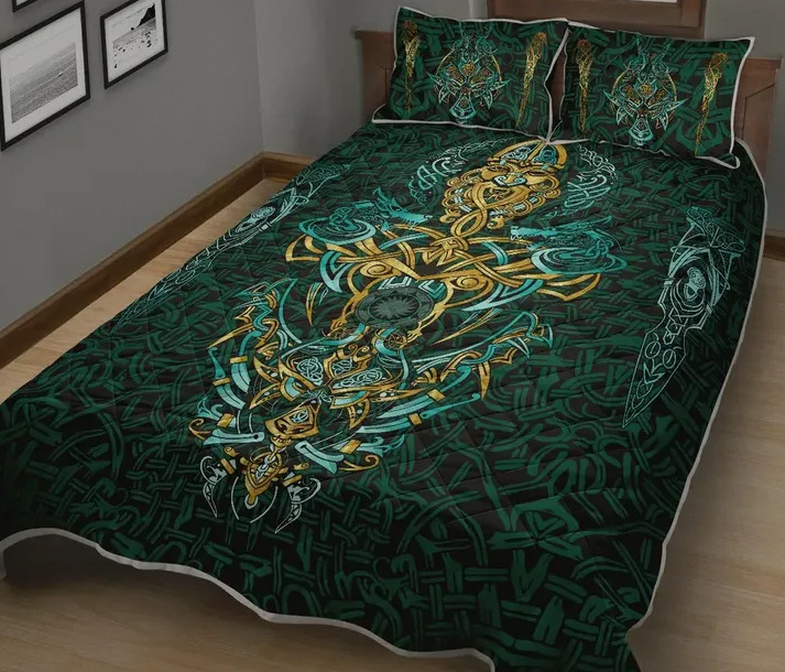 VIKING QUILT SET 08 - Home Decor, Apparel and Accessories, Print on Demand