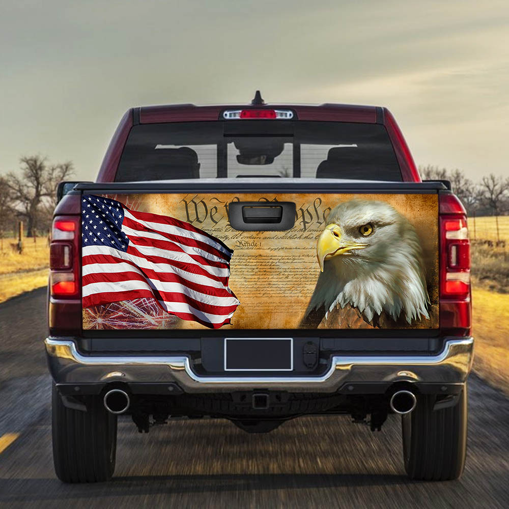 42 Truck Tailgate Decal Sticker Wrap Eagle Home Decor Apparel And