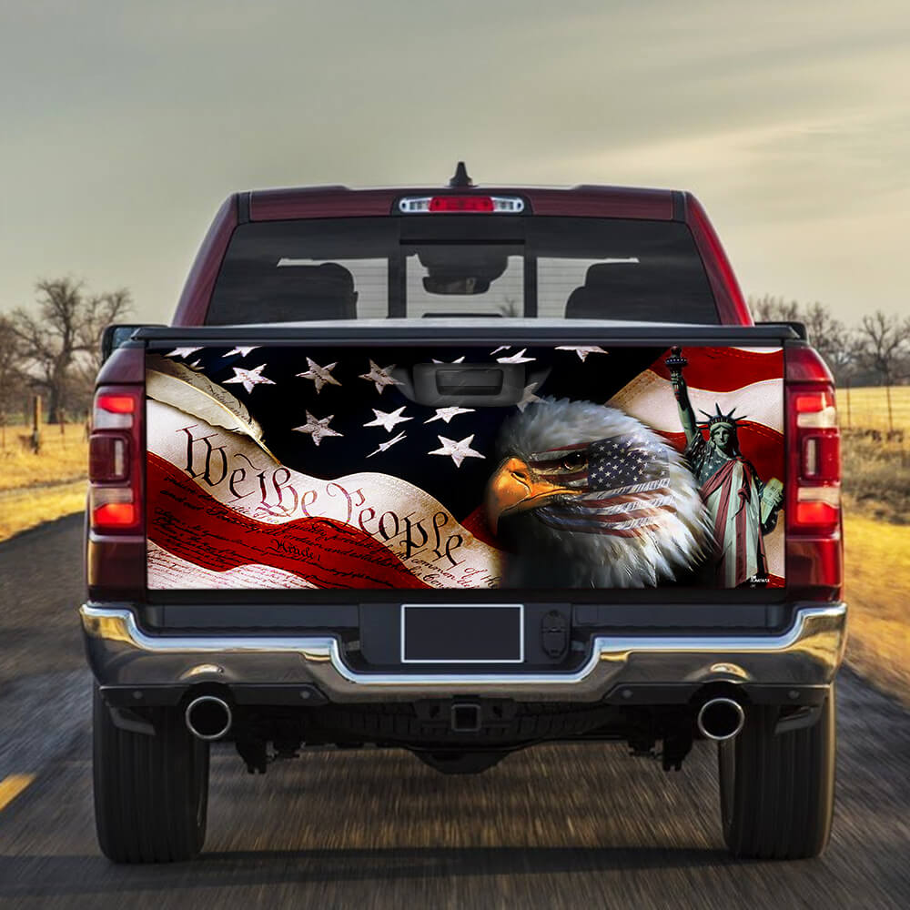 52 Truck Tailgate Decal Sticker Wrap Eagle Home Decor Apparel And