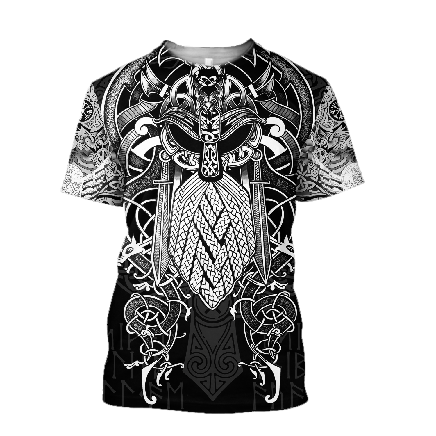 COLLECTION VIKING TATTOO STYLE - HOOD01DUC010222 - Home Decor, Apparel and Accessories, Print on ...