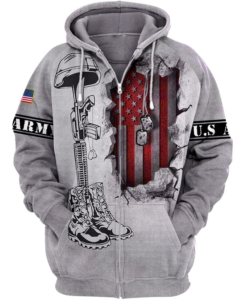 COLLECTION US ARMY GREY - Home Decor, Apparel and Accessories, Print on ...