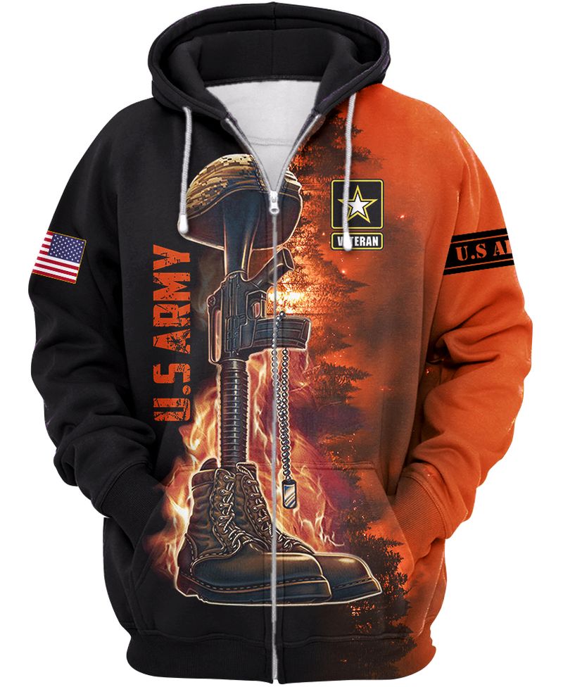 COLLECTION US ARMY ORANGE - Home Decor, Apparel and Accessories, Print ...