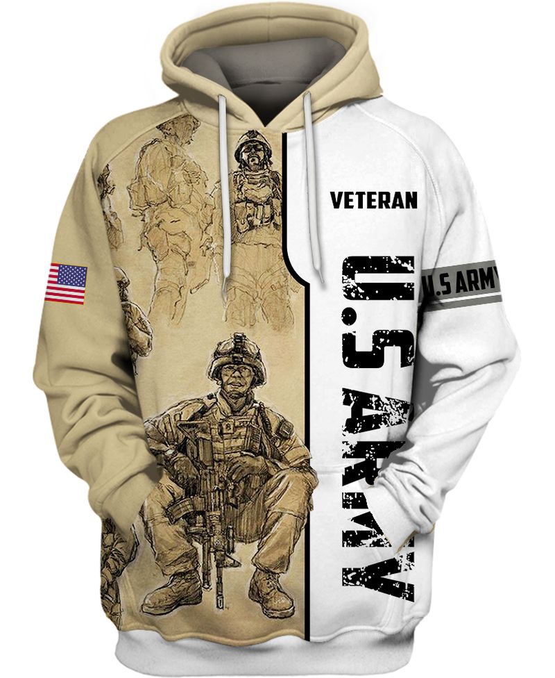 COLLECTION US ARMY WHITE - Home Decor, Apparel and Accessories, Print ...