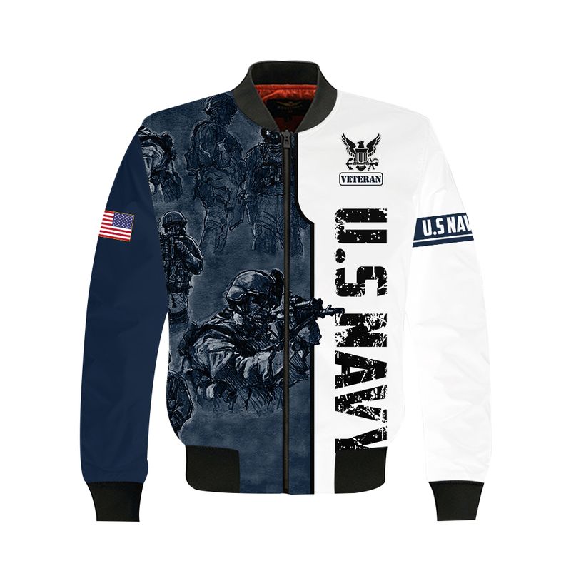 COLLECTION US NAVY WHITE BLUE - Home Decor, Apparel and Accessories ...