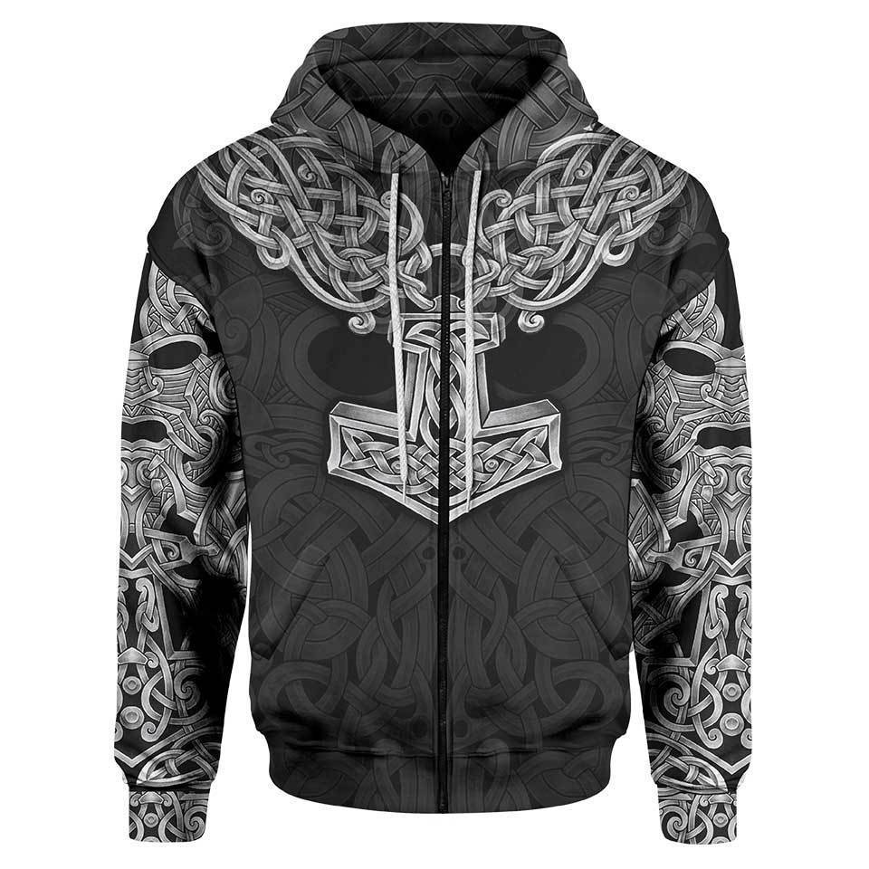 ZIP HOODIE VIKING LIMITED EDITION 19 - Home Decor, Apparel and ...