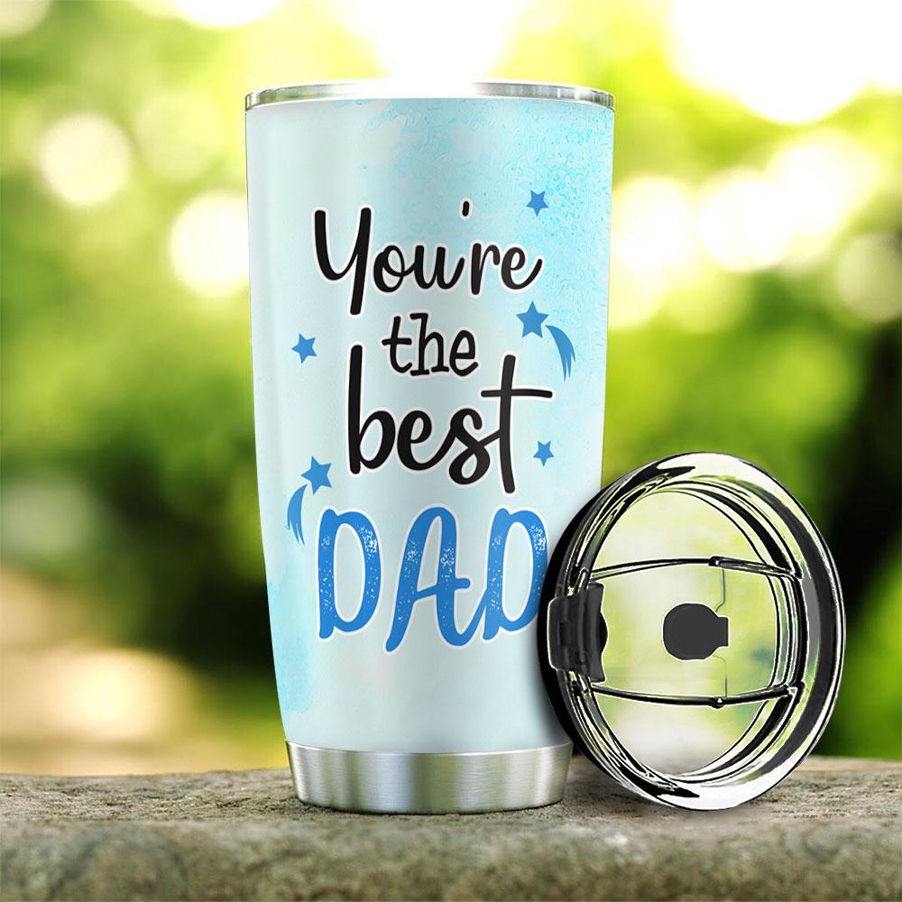 Available in multiple sizes Dad Gnome Themed Insulated Tumbler Laser Engraved-Perfect Gift for Dad