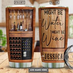 Wine Love Personalized PYR1201011Z Stainless Steel Tumbler-OwlsTeam