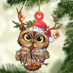 Owl Shape Ornament / TNDNDD261120-Owlsmatrix