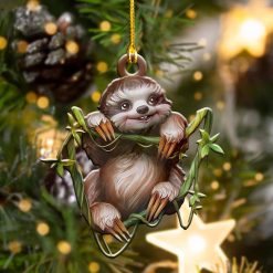 Sloth Shape Ornament / DVHPQH021220-Owlsmatrix