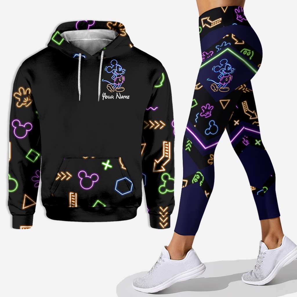 Believe In Magic - Personalized Mouse Hoodie and Leggings