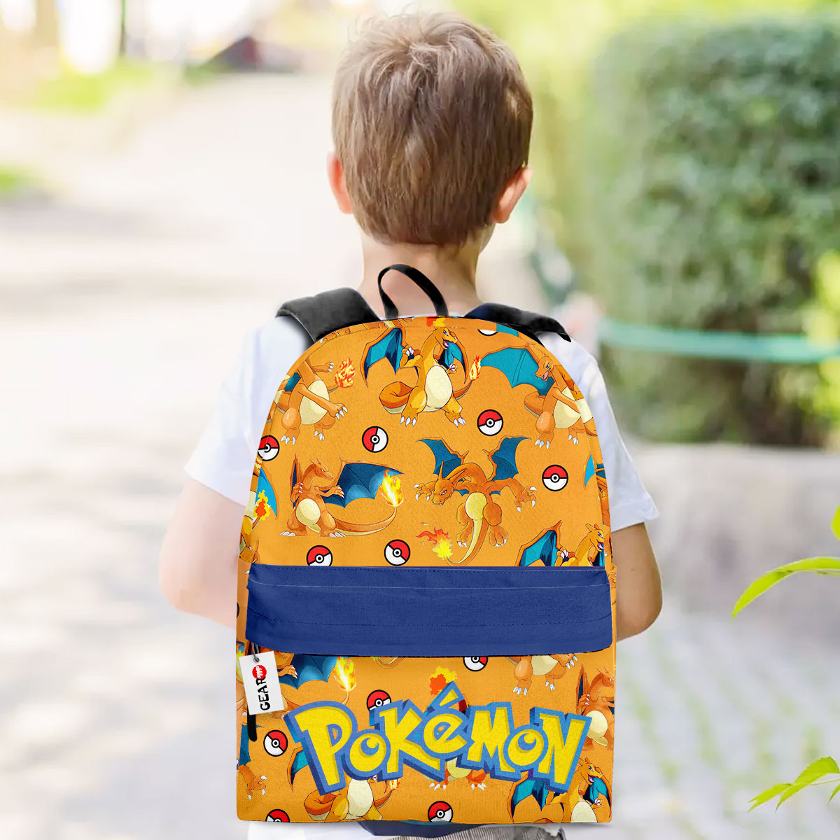 Charizard Backpack Custom Pokemon Anime Bag - Home Decor, Apparel and ...