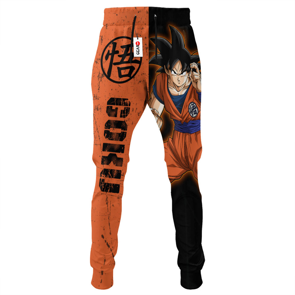 Goku Jogger Pants Custom Dragon Ball Anime Sweatpants - Home Decor ...