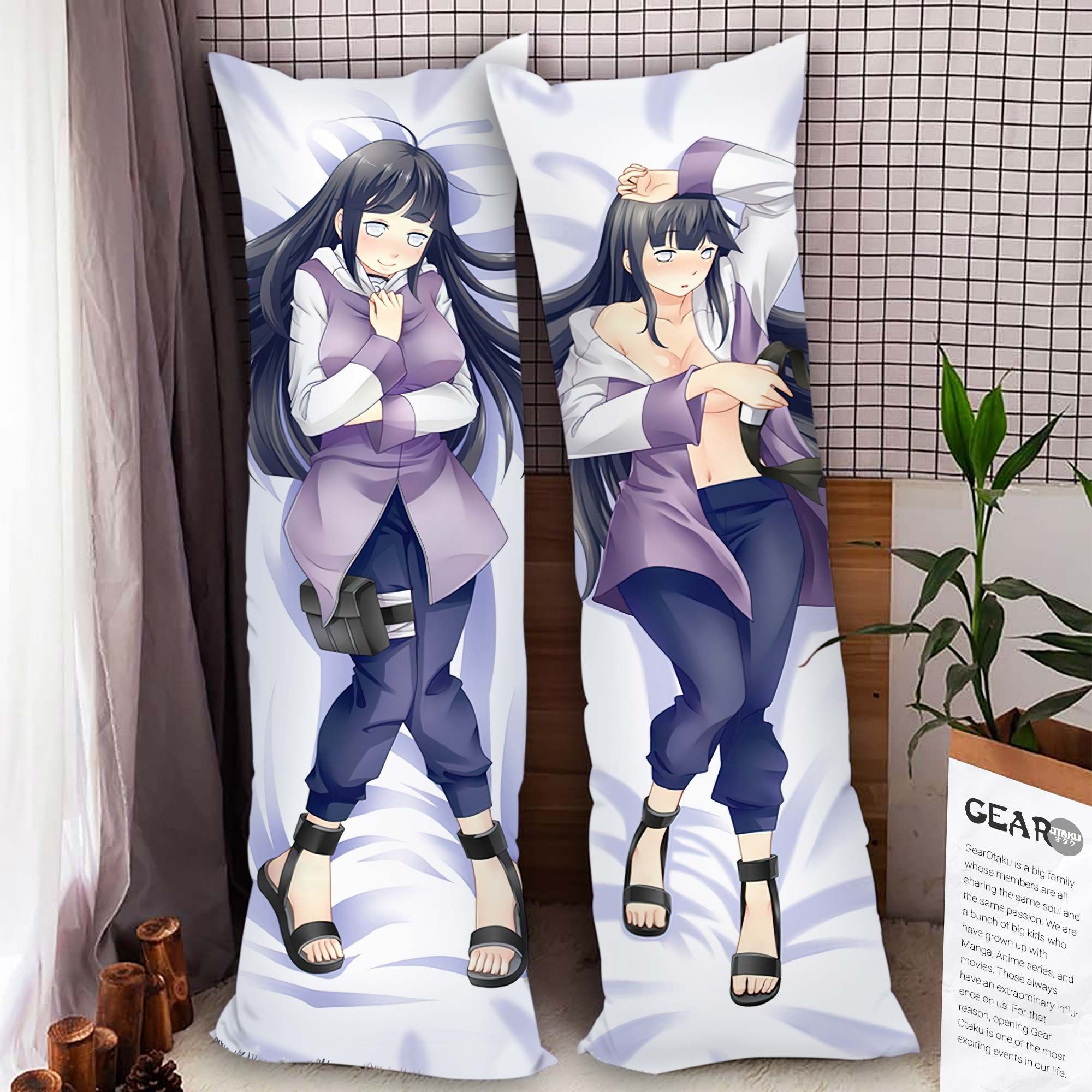 Hyuga Hinata Body Pillow Dakimakura Cover Anime For Fans Girl Home
