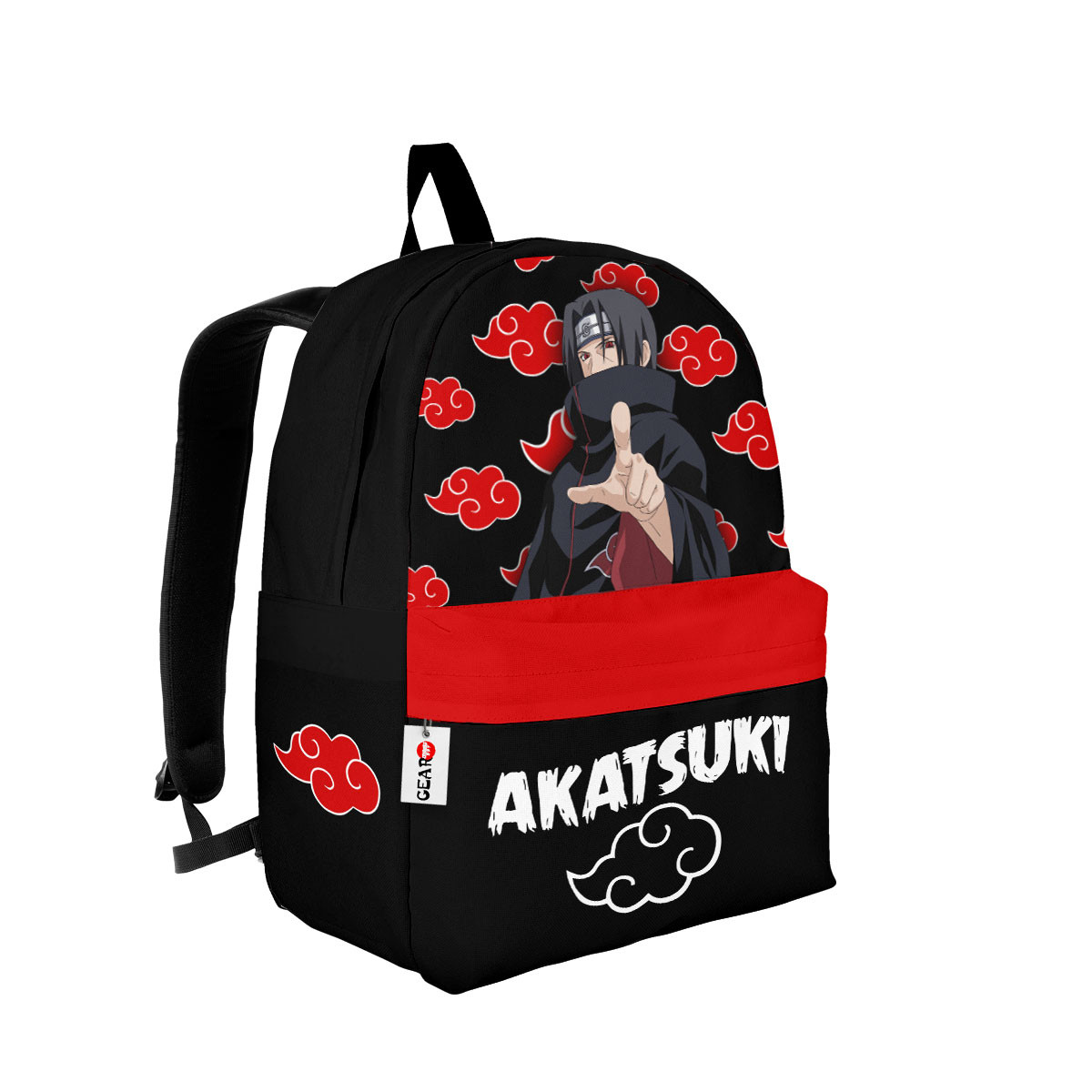 Itachi Uchiha Backpack Akatsuki Custom Naruto Anime Bag For Fans Home