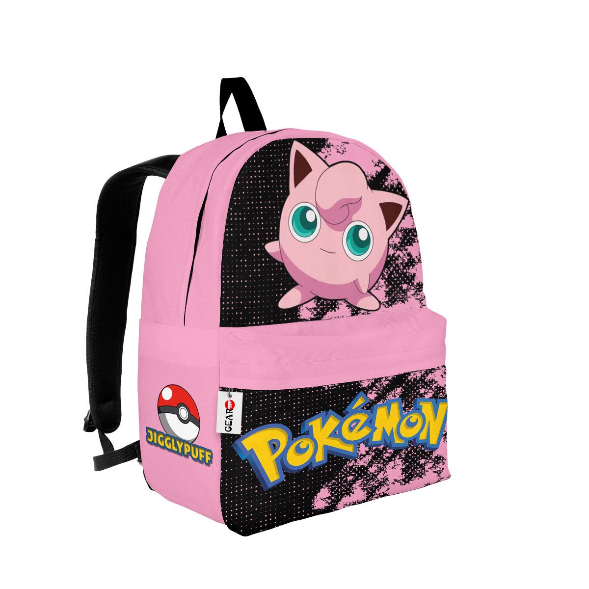 Jigglypuff Backpack Custom Anime Pokemon Bag Home Decor, Apparel and