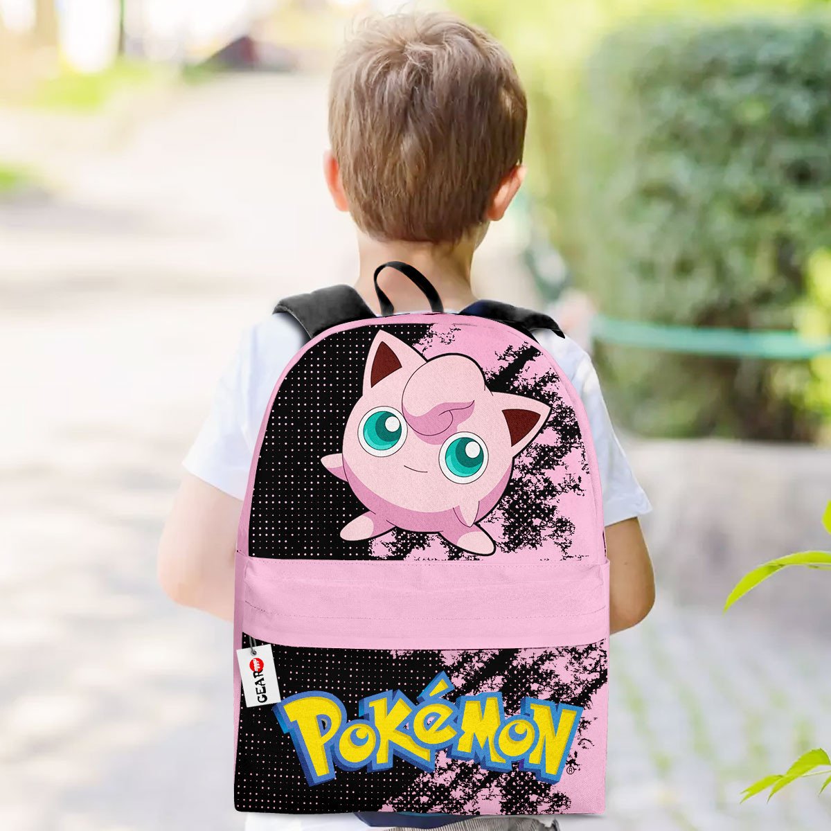 Jigglypuff Backpack Custom Anime Pokemon Bag Home Decor, Apparel and
