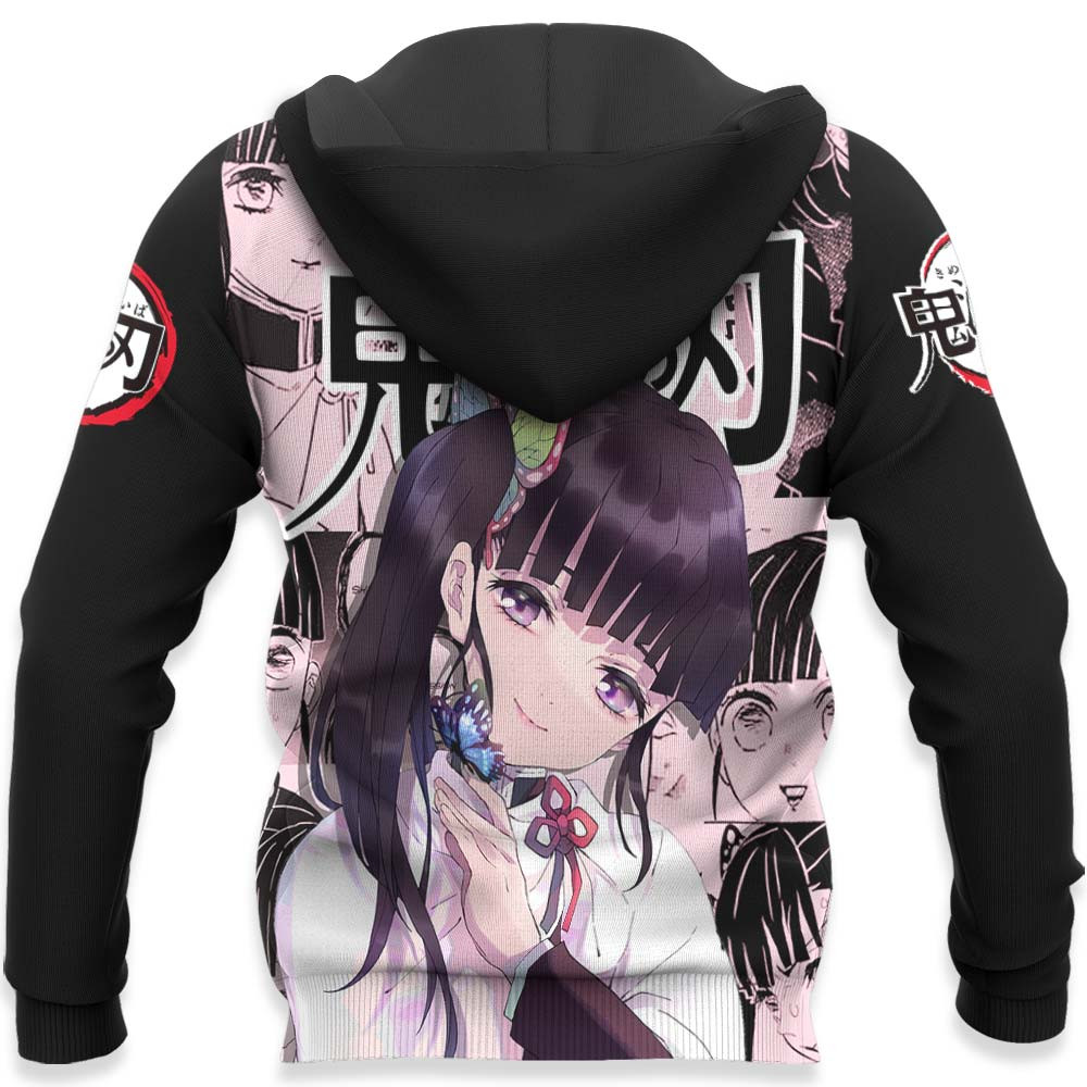 Kanao Tsuyuri Hoodie Custom Kimetsu Anime Manga Style - Home Decor ...