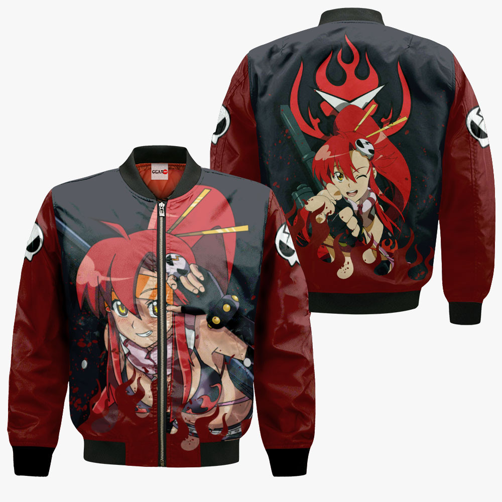 Littner Yoko Hoodie Custom Tengen Toppa Gurren Lagann Anime Home Decor, Apparel and