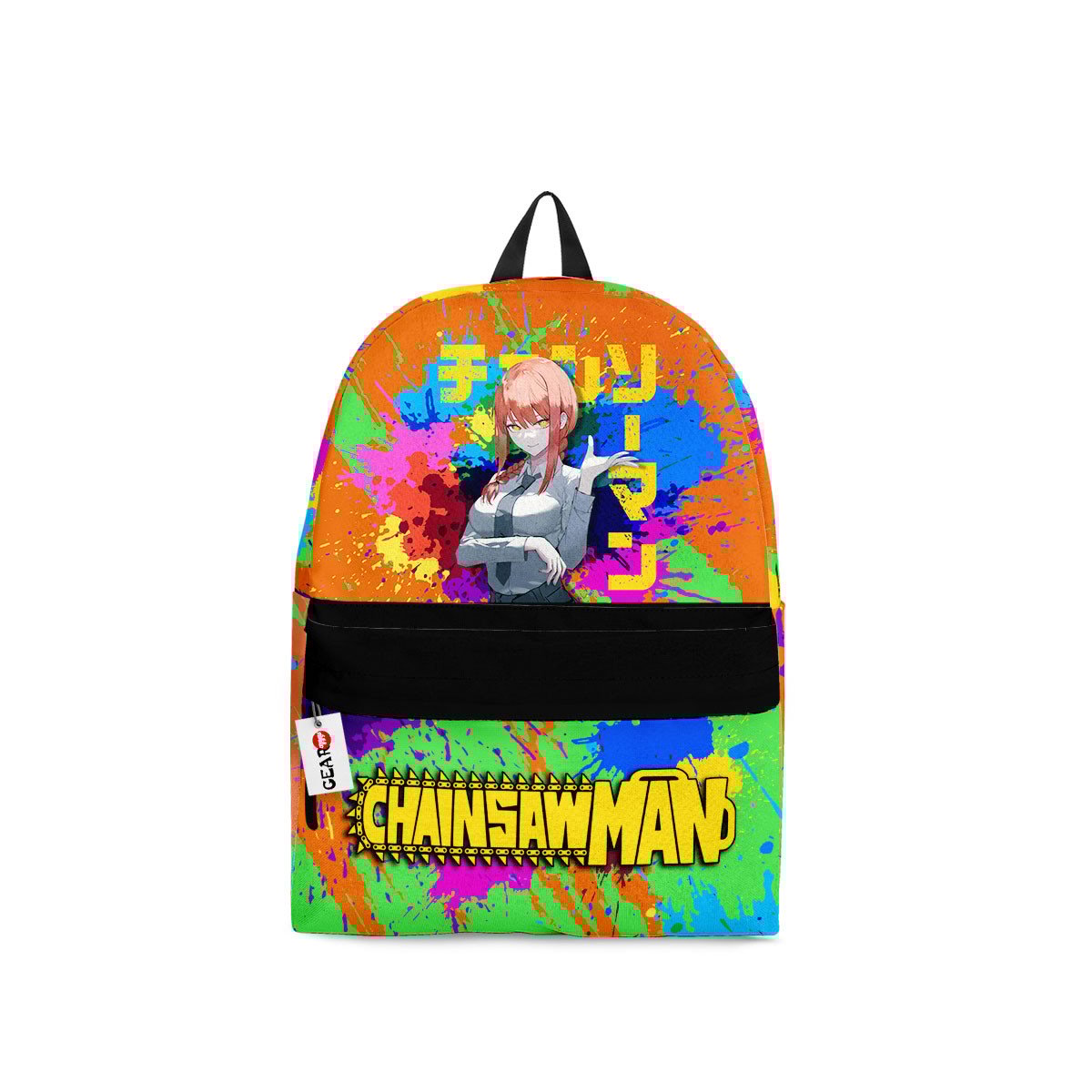 Makima Backpack Chainsaw Man Custom Anime Bag For Fans Home Decor