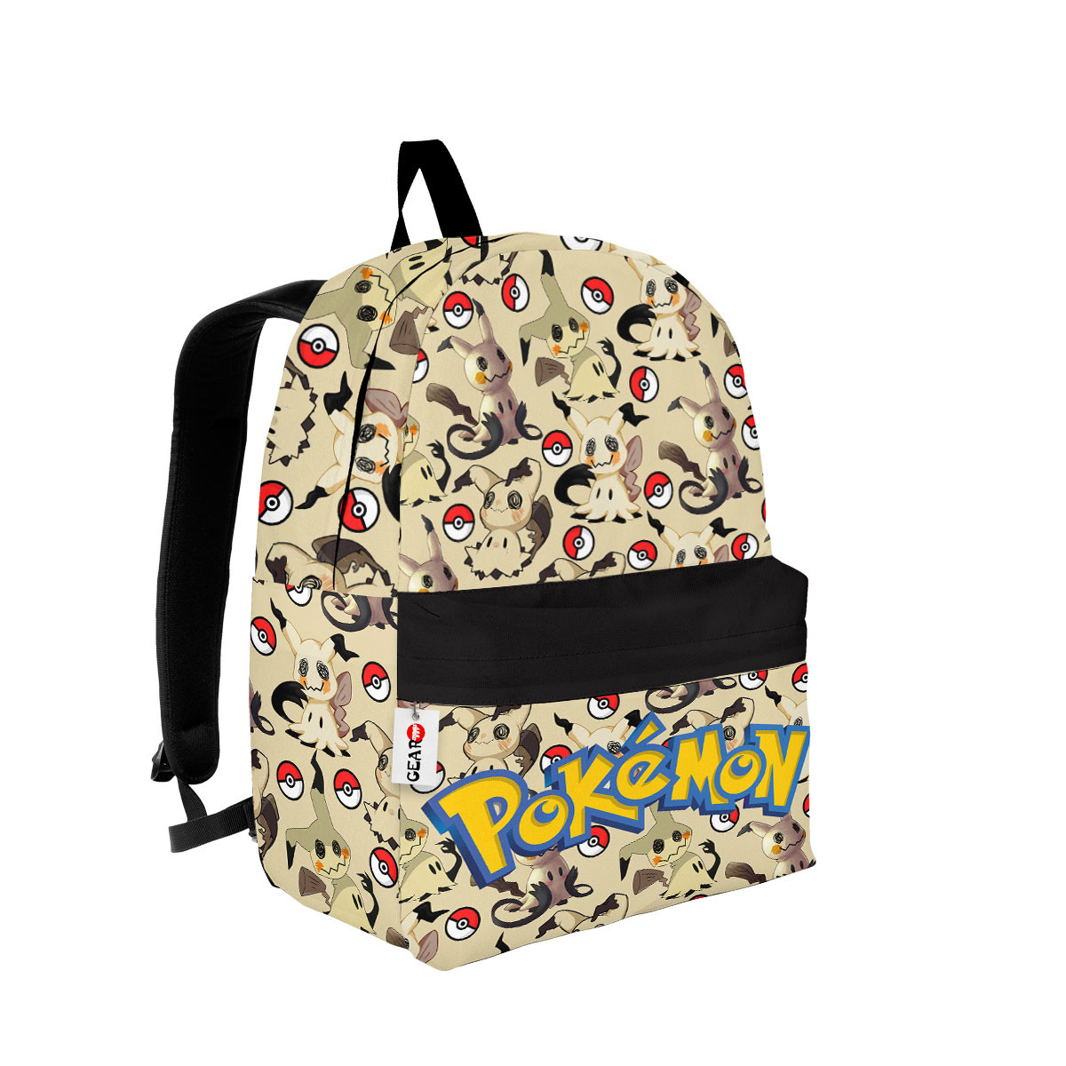 Mimikyu Backpack Custom Pokemon Anime Bag - Home Decor, Apparel and ...