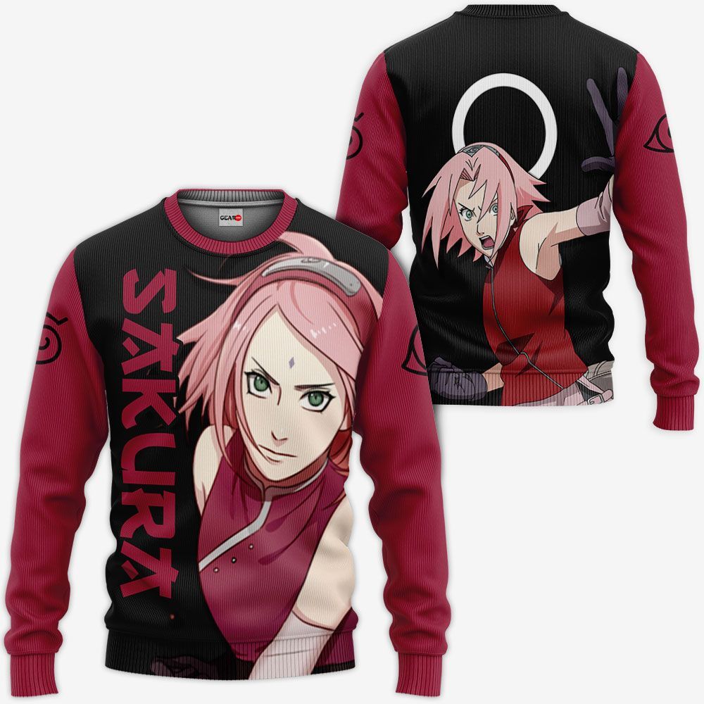 Sakura naruto hoodie Clearance