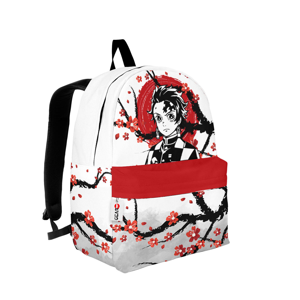 Tanjiro Backpack Custom Kimetsu Anime Bag Japan Style Home Decor, Apparel and Accessories