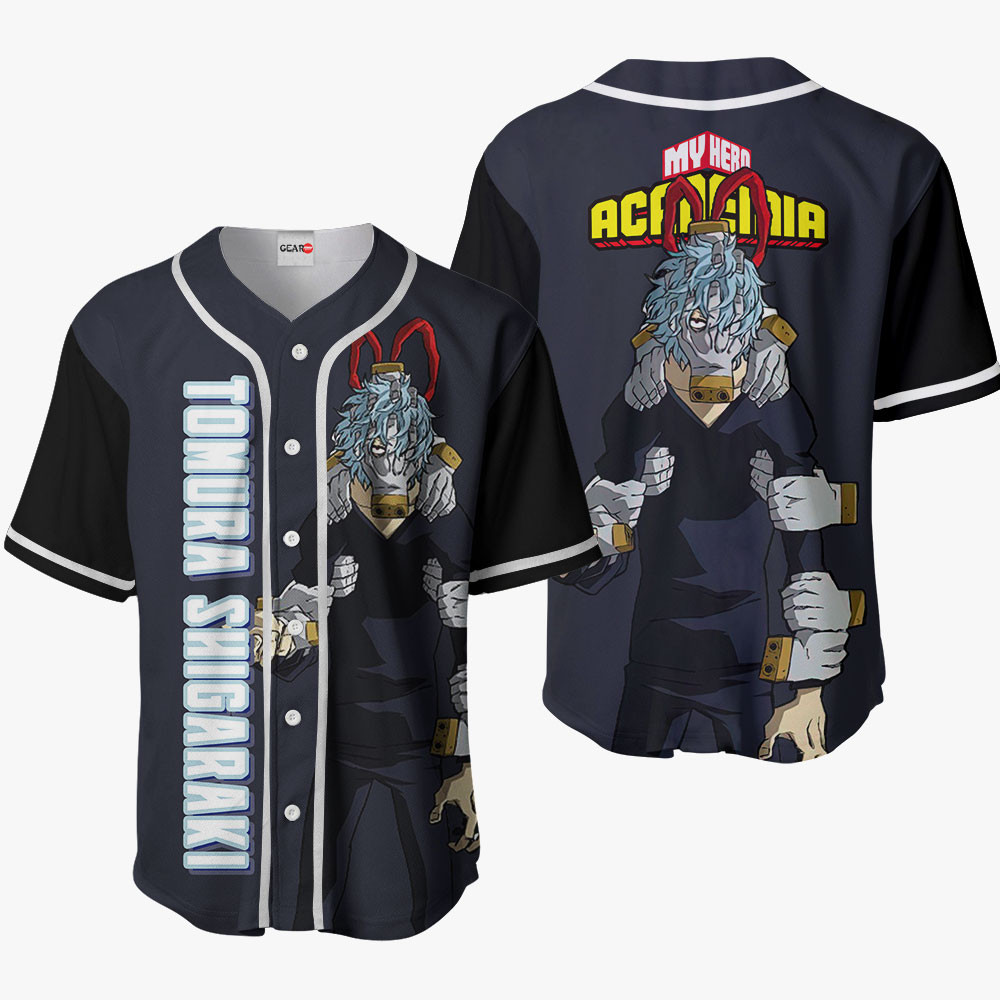 Tomura Shigaraki Jersey Shirt Custom My Hero Academia Anime - Home ...